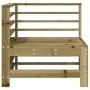 Gartenecksofa aus imprägniertem Massivholz von , Modulare Sofas für den Außenbereich - Ref: Foro24-825610, Preis: 75,13 €, Ra...