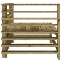 Garden corner sofa impregnated solid wood by , Modular outdoor sofas - Ref: Foro24-825610, Price: 76,08 €, Discount: %