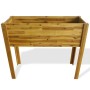 Blumenbeet aus massivem Akazienholz von vidaXL, Töpfe und Pflanzgefäße - Ref: Foro24-43794, Preis: 83,49 €, Rabatt: %