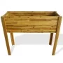 Blumenbeet aus massivem Akazienholz von vidaXL, Töpfe und Pflanzgefäße - Ref: Foro24-43794, Preis: 85,29 €, Rabatt: %