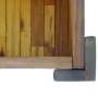 Blumenbeet aus massivem Akazienholz von vidaXL, Töpfe und Pflanzgefäße - Ref: Foro24-43794, Preis: 85,29 €, Rabatt: %