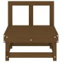 Mittelsofa aus massivem Kiefernholz in Honigbraun von , Modulare Sofas für den Außenbereich - Ref: Foro24-825376, Preis: 66,7...