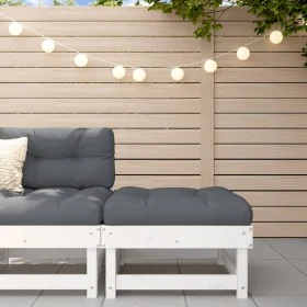 Gartenhocker aus massivem Kiefernholz von , Modulare Sofas für den Außenbereich - Ref: Foro24-825381, Preis: 57,70 €, Rabatt: %