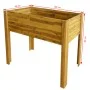 Blumenbeet aus massivem Akazienholz von vidaXL, Töpfe und Pflanzgefäße - Ref: Foro24-43794, Preis: 85,29 €, Rabatt: %