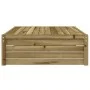 Gartenhocker aus imprägniertem Kiefernholz, 120 x 80 cm von , Modulare Sofas für den Außenbereich - Ref: Foro24-825757, Preis...