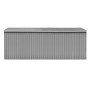 Grauer Gartenschuppen aus Metall, 257 x 489 x 181 cm von vidaXL, Schuppen - Ref: Foro24-143349, Preis: 592,02 €, Rabatt: %