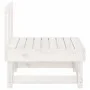 Central garden sofa solid white pine wood by , Modular outdoor sofas - Ref: Foro24-825374, Price: 61,99 €, Discount: %