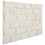 Paneles de pared 3D diseño de ladrillo 11 uds EPS blanco de , Recubrimiento de paredes - Ref: Foro24-147203, Precio: 202,95 €