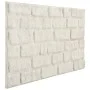 Paneles de pared 3D diseño de ladrillo 11 uds EPS blanco de , Recubrimiento de paredes - Ref: Foro24-147203, Precio: 207,97 €...