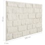 3D Wandpaneele Brick Design 11 Stück EPS Weiß von , Wandverkleidung - Ref: Foro24-147203, Preis: 203,09 €, Rabatt: %