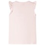 Camiseta infantil de manga volante rosa suave 140 de , Camisetas para niños - Ref: Foro24-11318, Precio: 8,28 €
