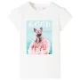 Camiseta infantil color crudo 140 de , Camisetas para niños - Ref: Foro24-11223, Precio: 8,52 €, Descuento: %