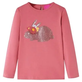 Children's long-sleeved t-shirt aged pink 104 by , Kids T-shirts - Ref: Foro24-14105, Price: 8,72 €, Discount: %