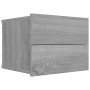Nachttisch aus grauem Sonoma-Sperrholz, 40 x 30 x 30 cm von vidaXL, Nachttische - Ref: Foro24-815413, Preis: 33,41 €, Rabatt: %