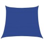 Toldo de vela trapecio HDPE azul 160 g/m² 4/5x4 m