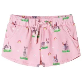 Pantalones cortos infantiles con cordón rosa claro 140 de , Pantalones de niños - Ref: Foro24-10963, Precio: 9,76 €, Descuent...