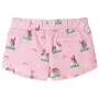 Pantalones cortos infantiles con cordón rosa claro 140 de , Pantalones de niños - Ref: Foro24-10963, Precio: 9,76 €, Descuent...