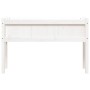 Planter with solid white pine wood legs 110x31x70 cm by , Pots and planters - Ref: Foro24-837566, Price: 77,08 €, Discount: %