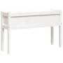 Pflanzgefäß mit Beinen aus massivem Weißkiefernholz, 110 x 31 x 70 cm von , Töpfe und Pflanzgefäße - Ref: Foro24-837566, Prei...
