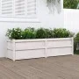 Pflanzgefäß aus massivem Weißkiefernholz, 180 x 50 x 50 cm von , Töpfe und Pflanzgefäße - Ref: Foro24-837505, Preis: 184,17 €...