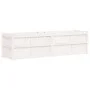 Pflanzgefäß aus massivem Weißkiefernholz, 180 x 50 x 50 cm von , Töpfe und Pflanzgefäße - Ref: Foro24-837505, Preis: 184,17 €...