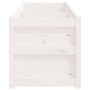 Jardinera de madera maciza de pino blanca 180x50x50 cm de , Maceteros y jardineras - Ref: Foro24-837505, Precio: 191,62 €