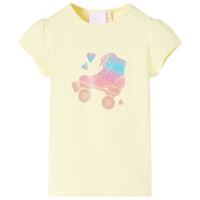 Camiseta infantil amarillo suave 104 de , Camisetas para niños - Ref: Foro24-10580, Precio: 8,32 €, Descuento: %
