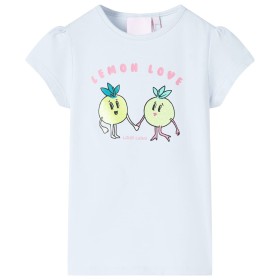 Light blue children's t-shirt 92 by , Kids T-shirts - Ref: Foro24-10589, Price: 8,07 €, Discount: %