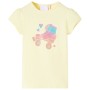 Weiches gelbes Kinder-T-Shirt 128 von , Kinder-T-Shirts - Ref: Foro24-10582, Preis: 8,32 €, Rabatt: %