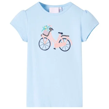 Light blue children's t-shirt 116 by , Kids T-shirts - Ref: Foro24-11076, Price: 8,52 €, Discount: %