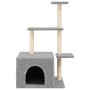 Cat scratching post with light gray sisal posts 110 cm by , Cat furniture - Ref: Foro24-172104, Price: 27,49 €, Discount: %