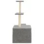 Cat scratching post with light gray sisal posts 110 cm by , Cat furniture - Ref: Foro24-172104, Price: 28,70 €, Discount: %