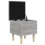 Sonoma gray engineered wood storage bench 42x42x46 cm by , Benches for halls and storage - Ref: Foro24-835066, Price: 45,19 €...