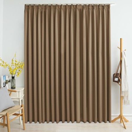Verdunkelungsvorhang mit Haken Taupe 290x245 cm von vidaXL, Vorhänge und Gardinen - Ref: Foro24-134441, Preis: 35,85 €, Rabat...