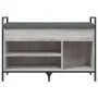 Shoe bench Sonoma gray engineered wood 85.5x32x57.5 cm by , Benches for halls and storage - Ref: Foro24-835210, Price: 72,55 ...