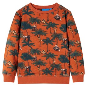 Children's sweatshirt light brick color 140 by , Kids T-shirts - Ref: Foro24-13213, Price: 13,03 €, Discount: %