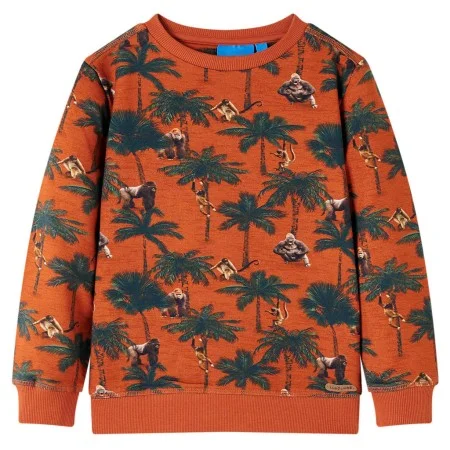 Kinder-Sweatshirt, hellziegelfarben, Farbe 140 von , Kinder-T-Shirts - Ref: Foro24-13213, Preis: 12,91 €, Rabatt: %