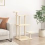 Cat scratching posts with cream platforms 98.5 cm by , Cat furniture - Ref: Foro24-172106, Price: 47,31 €, Discount: %
