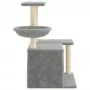 Rascador para gatos con postes de sisal gris claro 83 cm de , Mobiliario para gatos - Ref: Foro24-172110, Precio: 38,66 €, De...