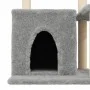 Rascador para gatos con postes de sisal gris claro 83 cm de , Mobiliario para gatos - Ref: Foro24-172110, Precio: 38,66 €, De...