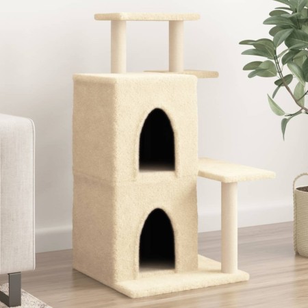 Cat scratching post with cream sisal posts 97 cm by , Cat furniture - Ref: Foro24-172112, Price: 37,16 €, Discount: %