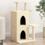 Katzenkratzbaum mit cremefarbenen Sisalstämmen, 97 cm von , Katzenmöbel - Ref: Foro24-172112, Preis: 39,59 €, Rabatt: %