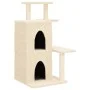Katzenkratzbaum mit cremefarbenen Sisalstämmen, 97 cm von , Katzenmöbel - Ref: Foro24-172112, Preis: 39,59 €, Rabatt: %