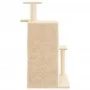 Cat scratching post with cream sisal posts 97 cm by , Cat furniture - Ref: Foro24-172112, Price: 39,59 €, Discount: %