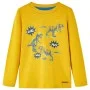 Langarm-T-Shirt für Kinder in der Farbe Ocker 128 von , Kinder-T-Shirts - Ref: Foro24-13247, Preis: 8,59 €, Rabatt: %