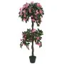 Artificial azalea plant with pot 155 cm green and pink by vidaXL, artificial flora - Ref: Foro24-245951, Price: 71,32 €, Disc...