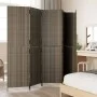 5-panel gray synthetic rattan screen by , Room dividers - Ref: Foro24-365350, Price: 210,24 €, Discount: %