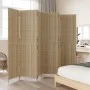 6 panel beige synthetic rattan screen by , Room dividers - Ref: Foro24-365371, Price: 257,69 €, Discount: %