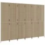 6 panel beige synthetic rattan screen by , Room dividers - Ref: Foro24-365371, Price: 257,69 €, Discount: %