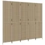 5-teiliger beigefarbener Sichtschutz aus synthetischem Rattan von , Raumteiler - Ref: Foro24-365367, Preis: 262,33 €, Rabatt: %